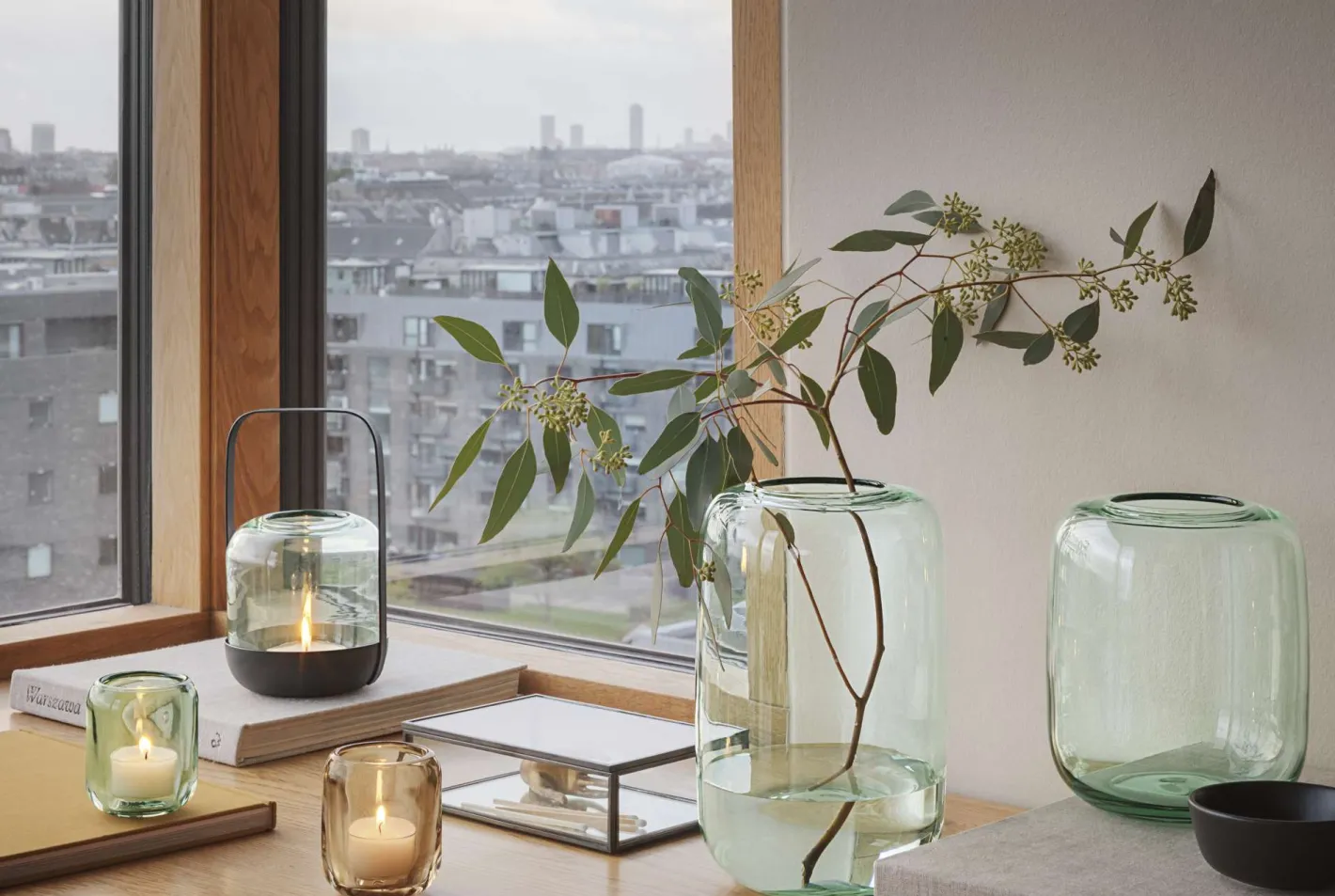 Eva Solo Vaser & Lysestager^Acorn lanterne - Mint green