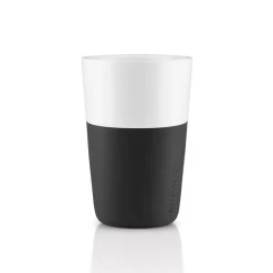 Eva Solo Kopper^Café Latte-krus - 2 stk - Carbon black