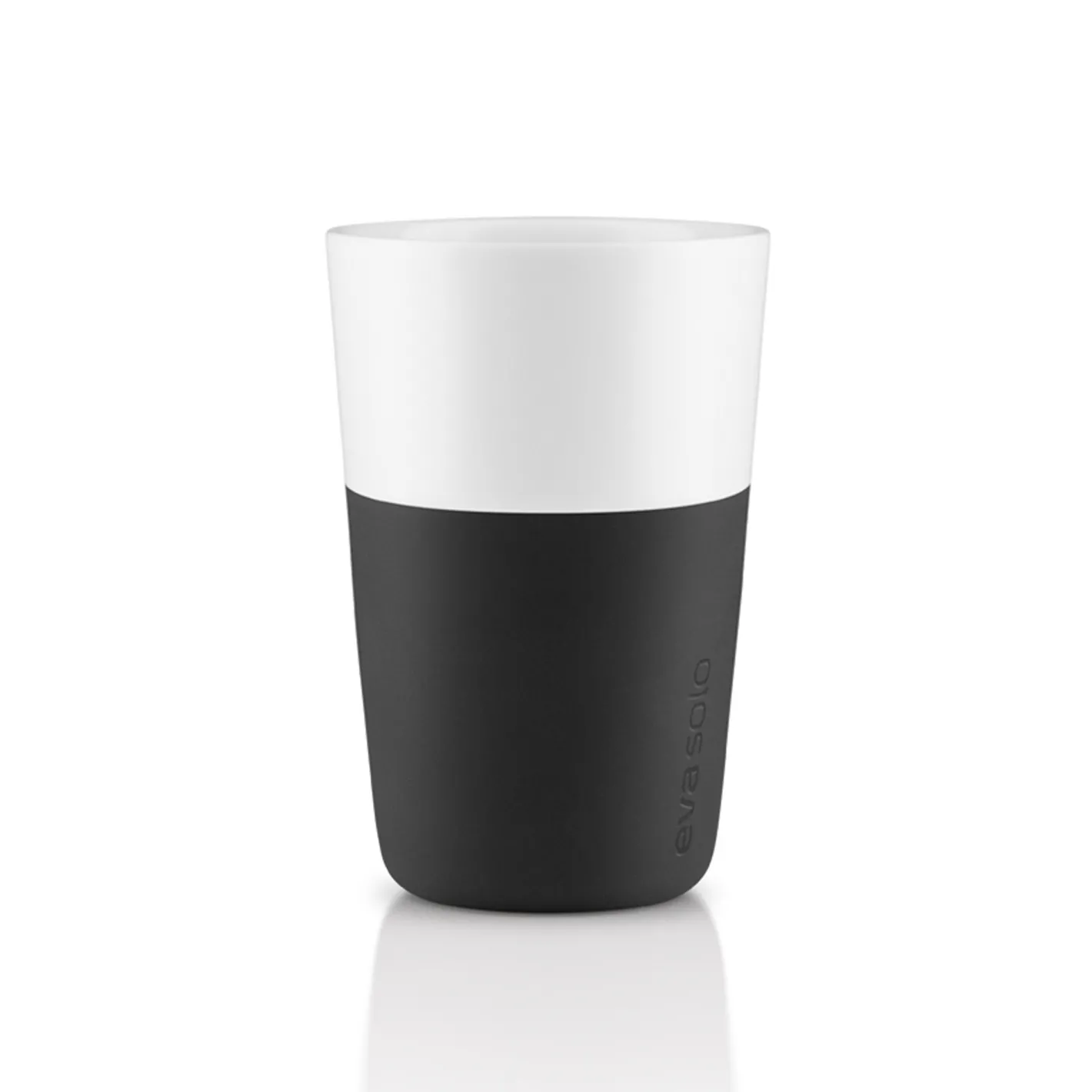 Eva Solo Kopper^Café Latte-krus - 2 stk - Carbon black