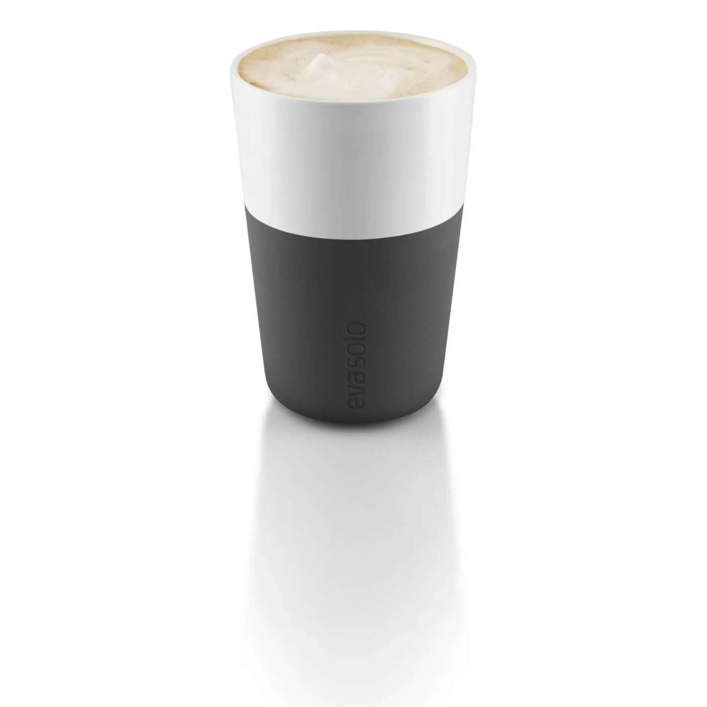 Eva Solo Kopper^Café Latte-krus - 2 stk - Carbon black