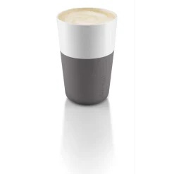 Eva Solo Kopper^Café Latte-krus - 2 stk - Elephant grey