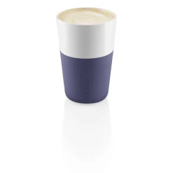 Eva Solo Kopper^Cafe Latte-krus - 2 stk - Violet blue