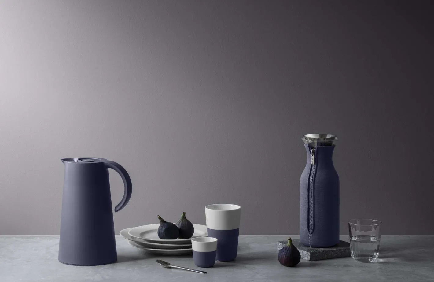Eva Solo Kopper^Espresso-krus - 2 stk - Violet blue