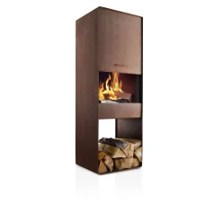 Eva Solo Ildsteder & Grills^Firebox havepejs - 125 cm - Corten stål