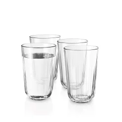 Eva Solo Vandglas^Glas med facetter - 4 stk - 43 cl
