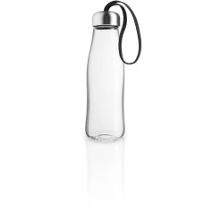 Eva Solo Drikkeflasker^Glasdrikkeflaske - 0,5 liter - Sort