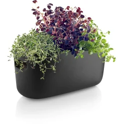 Eva Solo Selvvandende Potter^Herb organiser - Selvvandende - Sort