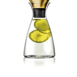 Eva Solo Karafler^Karaffel med messingkrave - 1 liter