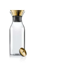 Eva Solo Karafler^Køleskabskaraffel med messinglåg - 1 liter
