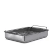 Eva Solo Bradepander^Professionel bradepande med rist - 30x22 cm - keramisk Slip-Let® belægning
