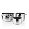 Eva Solo Grydesæt|Gryder^Stainless steel grydesæt - 3 dele - keramisk Slip-Let®