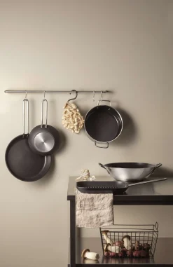 Eva Solo Woks^Stainless steel wok - 5 liter - keramisk Slip-Let®
