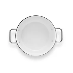 Eva Solo Gryder^White Line Gryde 2,5 l 16 cm keramisk Slip-Let® belægning