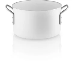 Eva Solo Gryder^White Line Gryde 3,8 l 20 cm keramisk Slip-Let® belægning